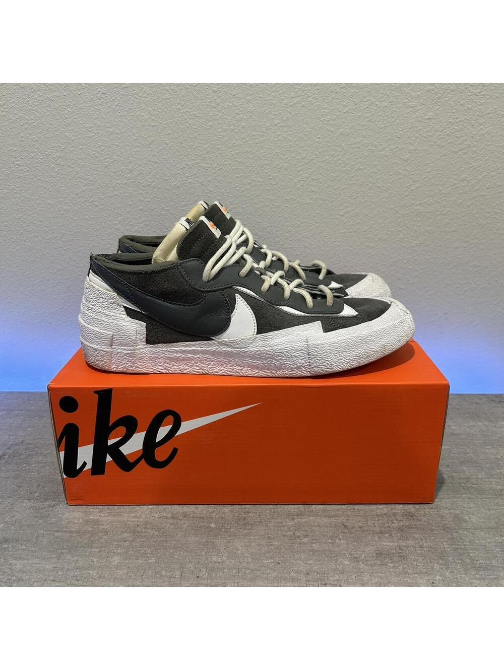 Nike Sacai black and white trainers #sneakers